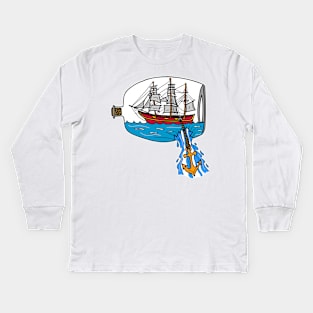 The Impossible Bottle Kids Long Sleeve T-Shirt